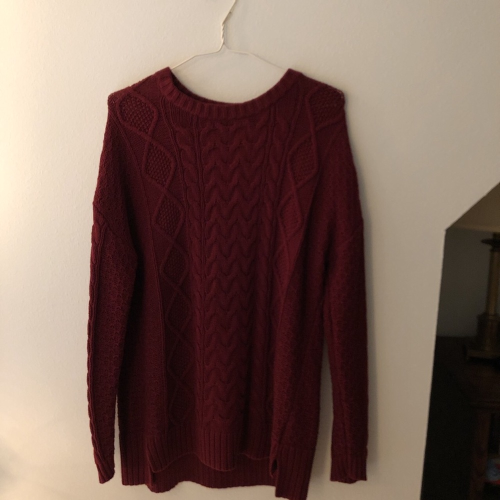 Oversized BDG red sweater